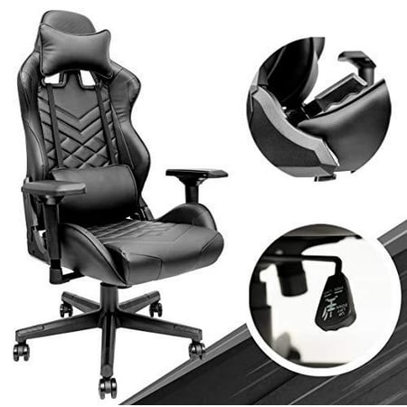 Black Furniture of America Mays Ergonomic Padded Computer Desk Chair 